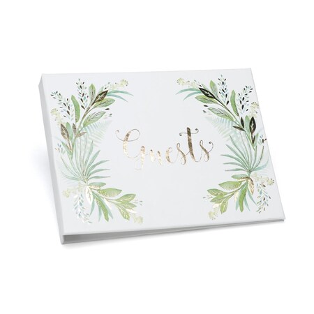 Hortense Hewitt Greenery Guest Book - Blank 55503B